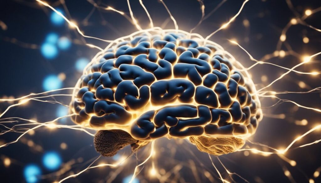 Brain sparking electricity