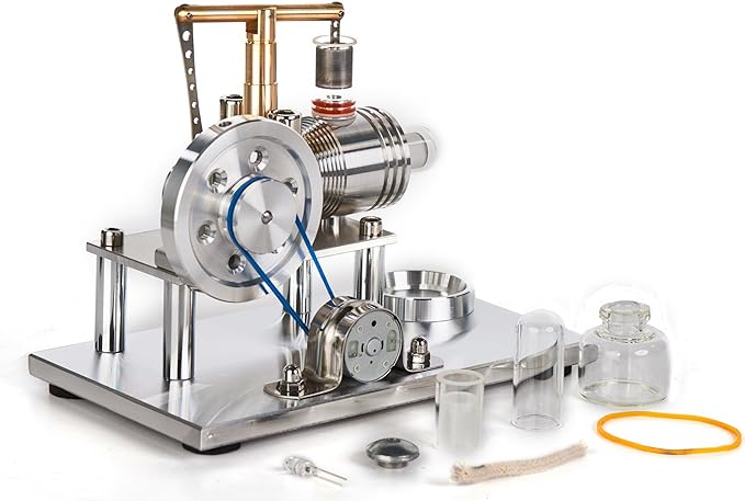 Stirling Engine Electricity Generator Gadget