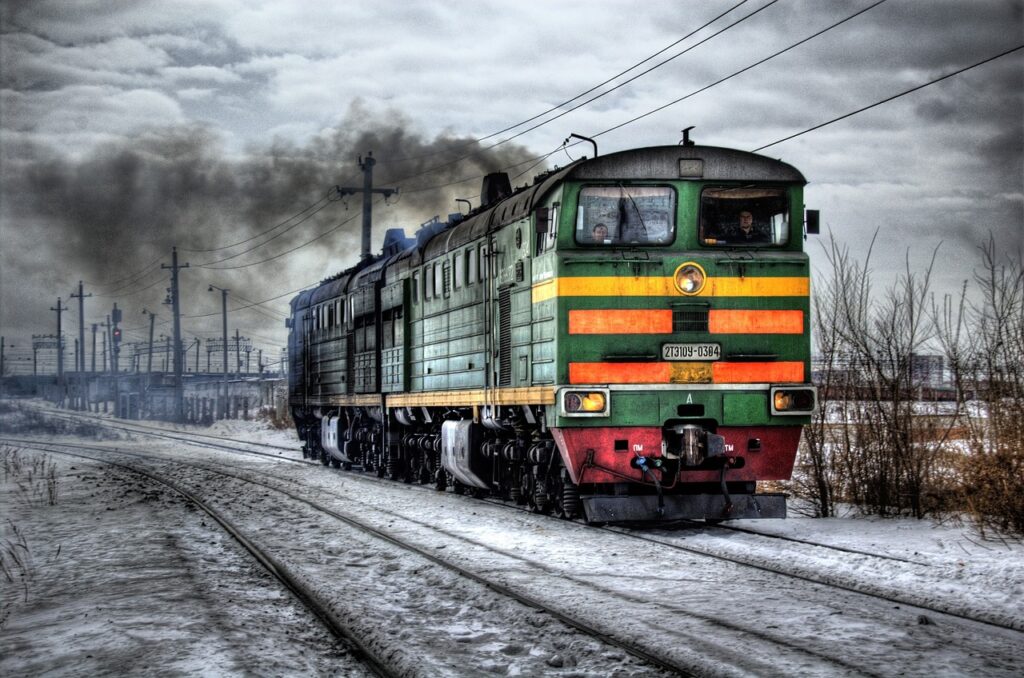 Train and transportation