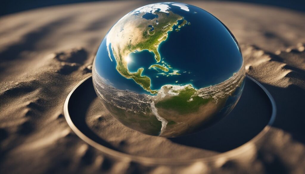 Earth and humans if Earth had rings