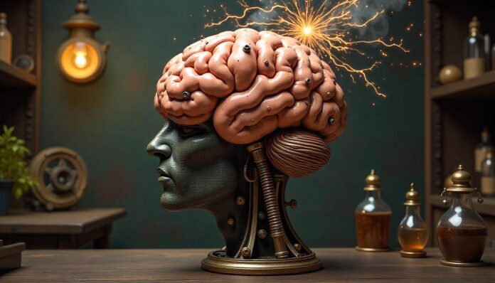 High IQ Big brain with high IQ