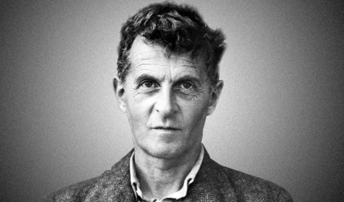 Portrait of Ludwig Wittgenstein in Black and White