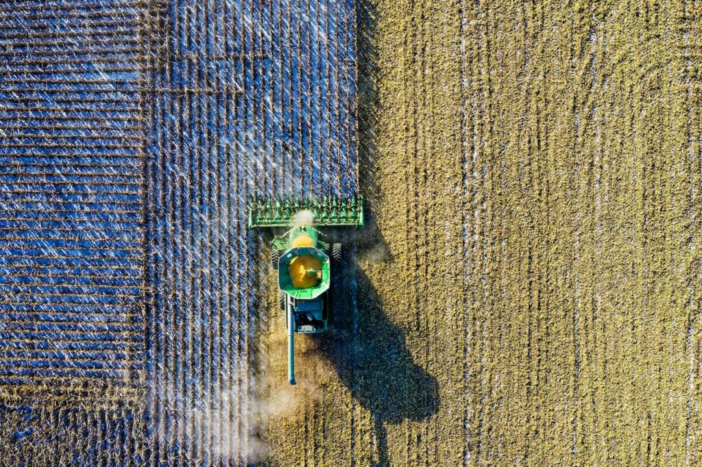 Agriculture from above