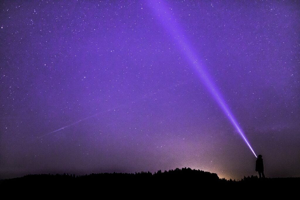 Looking at the night sky - cosmic distances