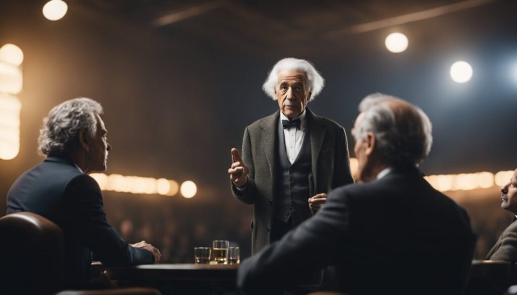 Einstein and his opponents