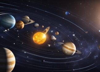 All planets in solar system and their moons