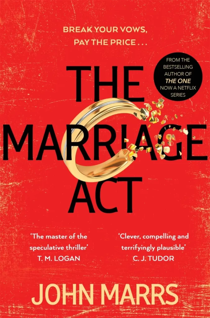 Book cover: The Marriage Act