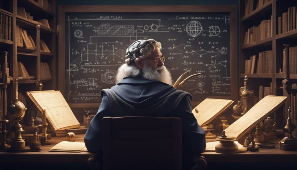 Archimedes mathematician in office