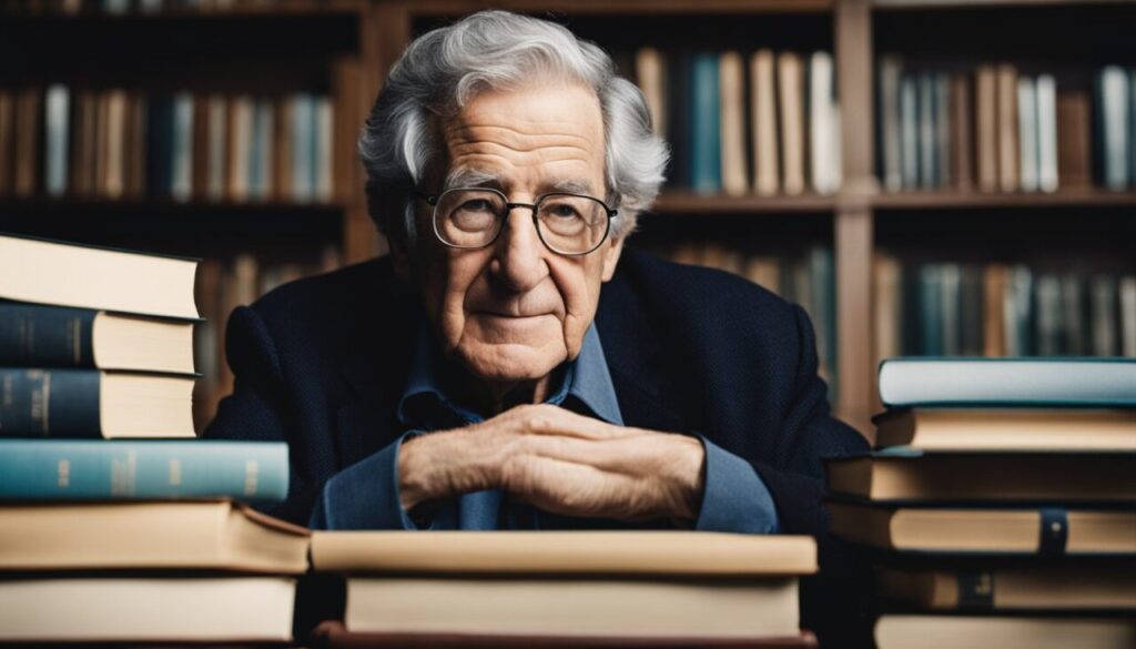Philosopher Noam Chomsky