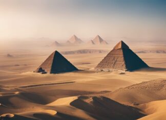 Pyramids in Egypt