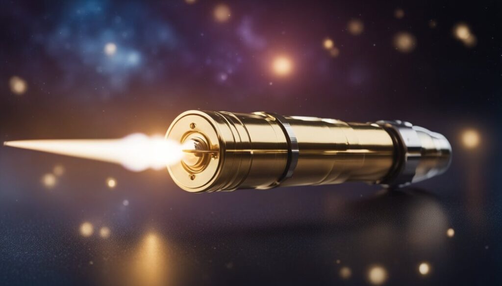 Close up of a bullet