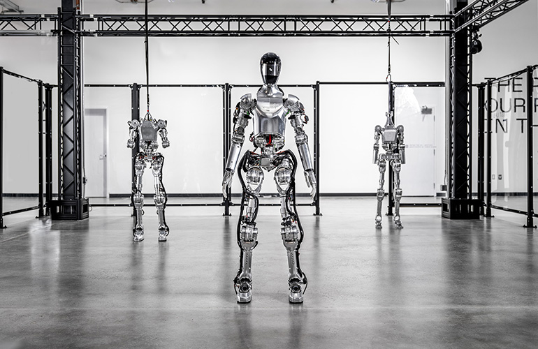 Figure 01 robot standing