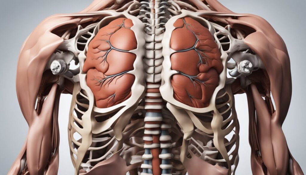 Human muscles and organs