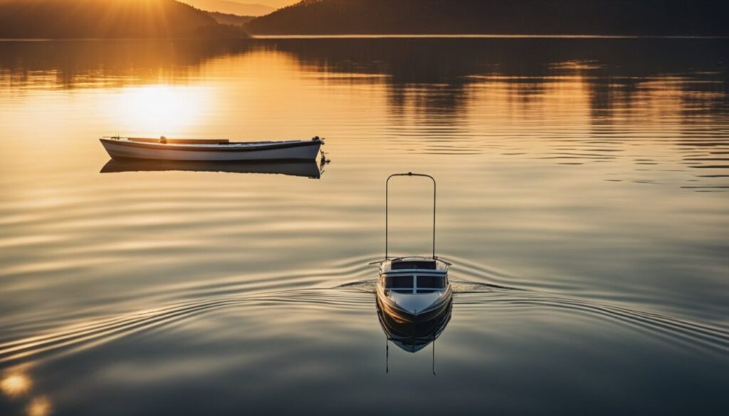 Boats in the lake