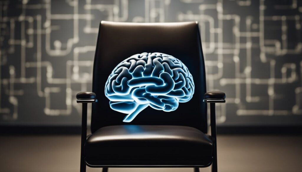 Brain in a chair