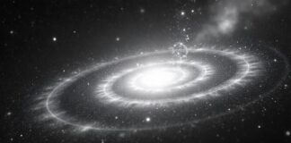 Whole universe black and white in cyclic rebirth