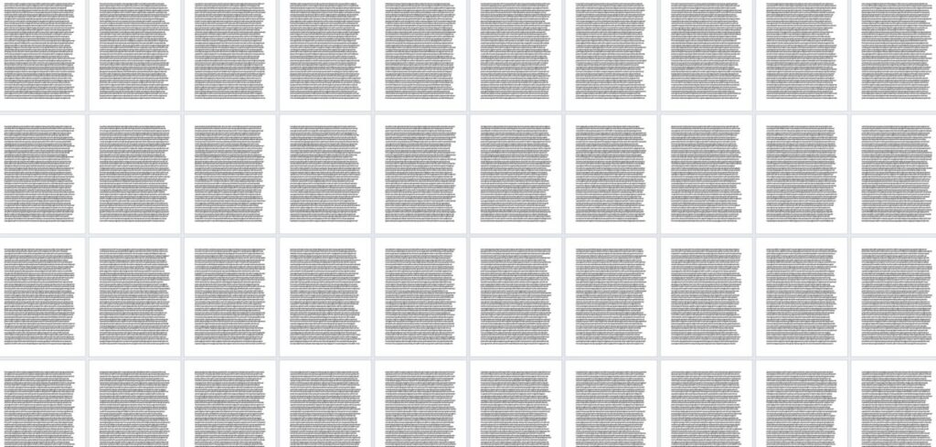 Longest word ever written in word document