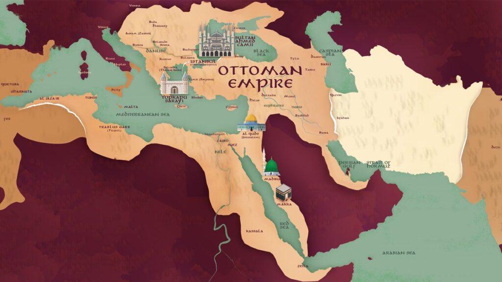 Map of Ottoman Empire