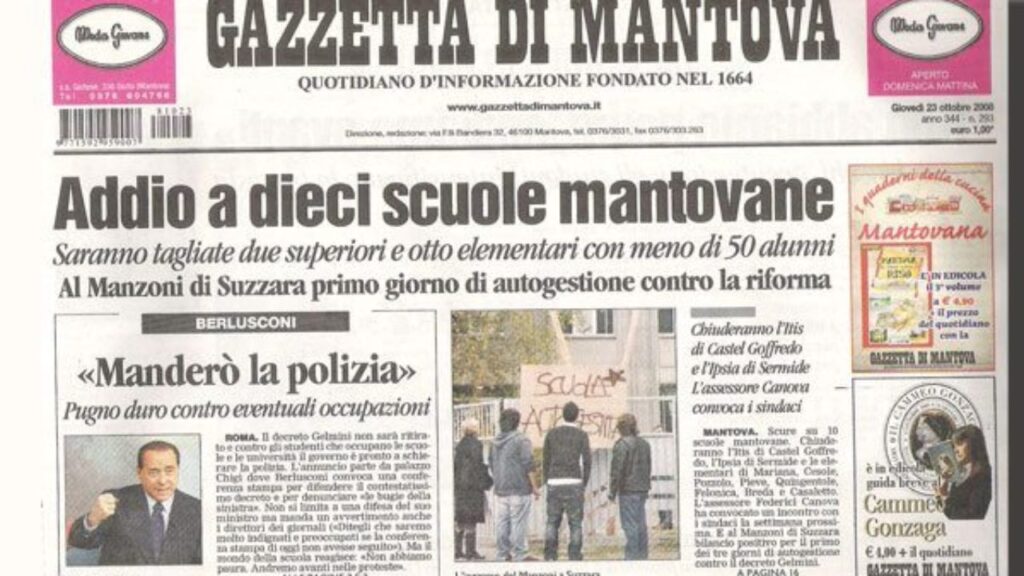 Gazzetta di Mantova newspaper