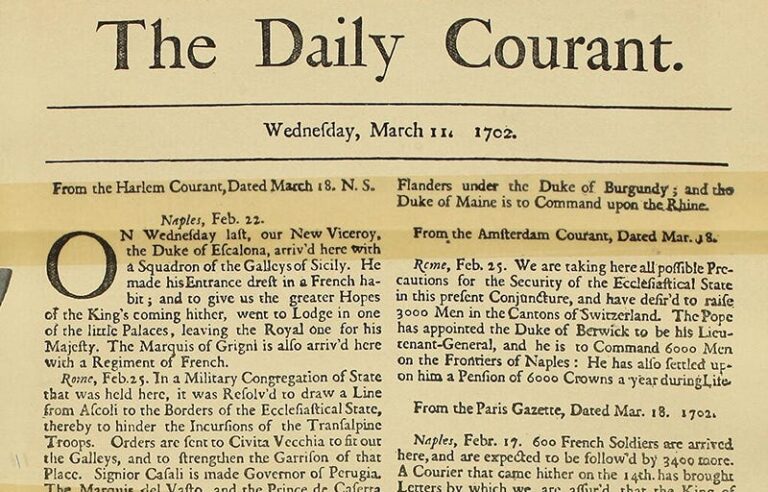 Top 10 Oldest Newspapers in History