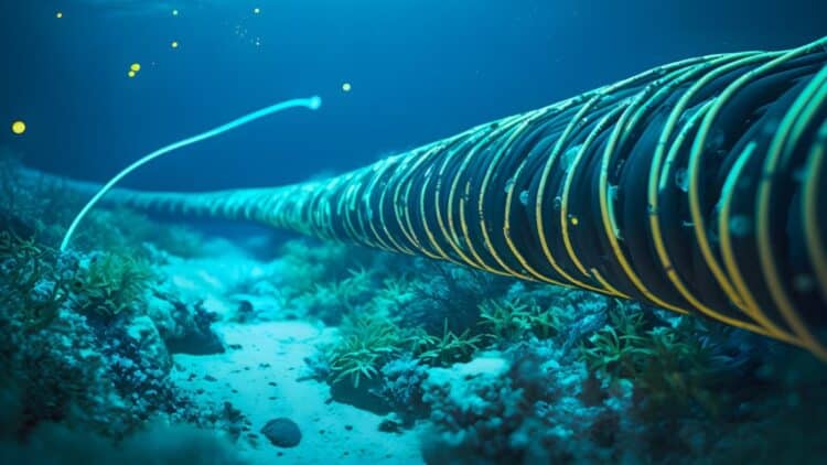 Big internet undersea cable