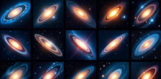 Many different galaxies in the universe