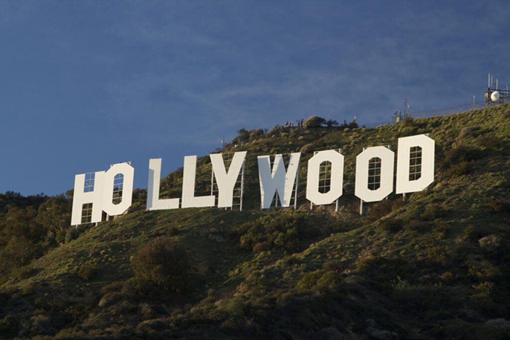 Hollywood sign