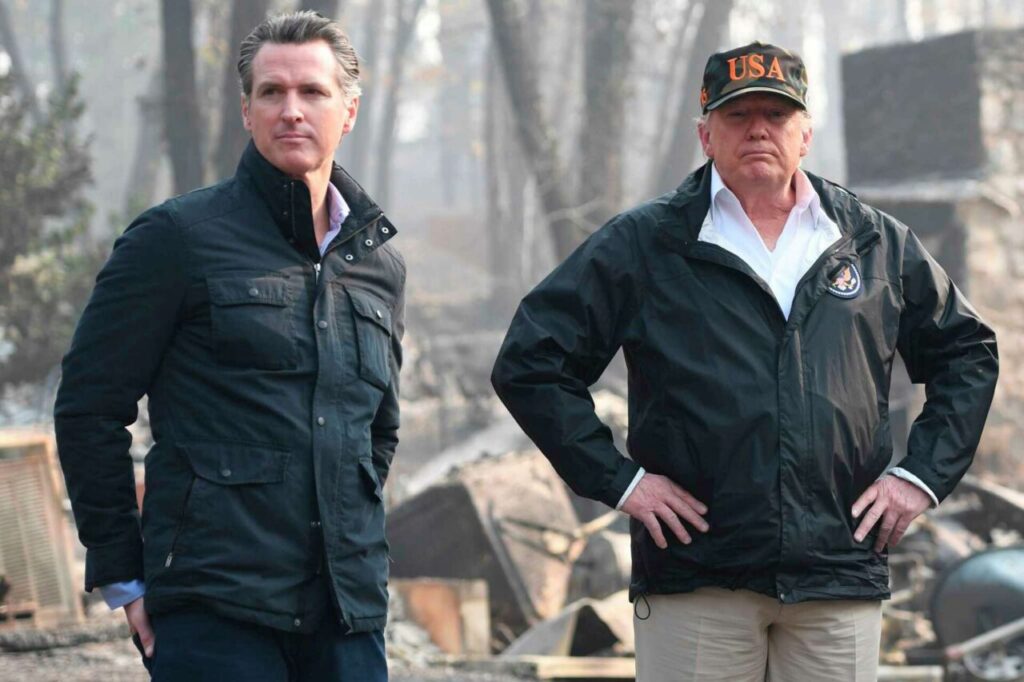 Donald Trump & Gavin Newsom