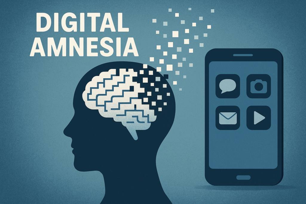 Infographic: Digital Amnesia and Smartphone