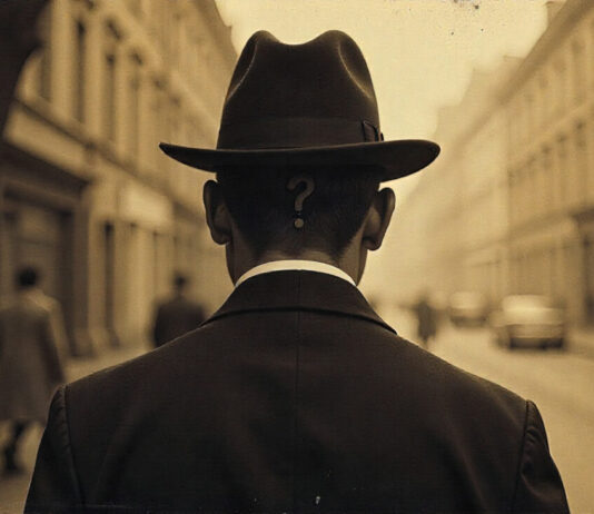 Who Was The First Billionaire In The World? Person from behind with question mark on his head