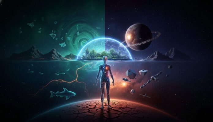 Humans in 1 billion years infographics