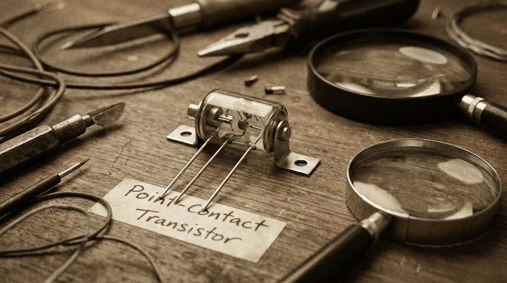 First Transistor old transistor